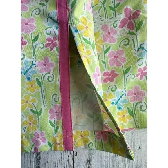 Lilly Pulitzer Eagle Skort “Palm Green Speck Print” Size 10 White Label - Picture 7 of 7